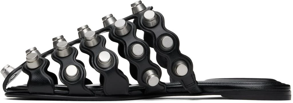 Alexander Wang Black Rexa Cage Slide Sandals 3