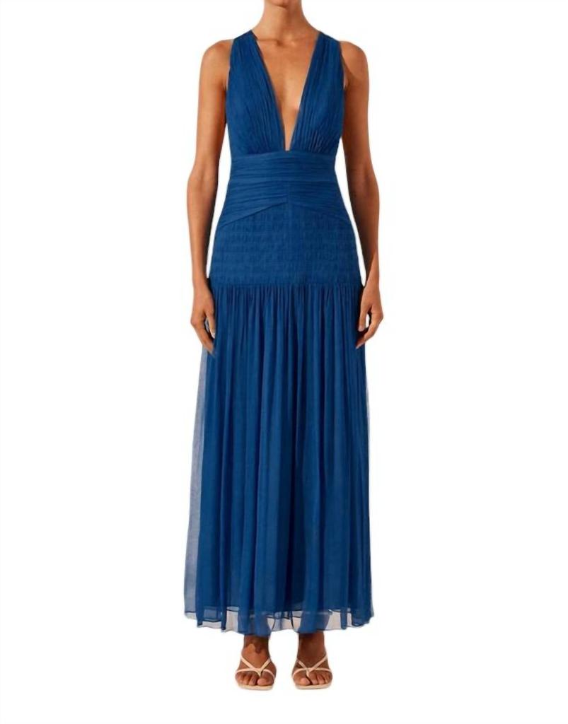 Shona Joy Shona Joy - MAYA PLUNGED TIE BACK MIDI DRESS