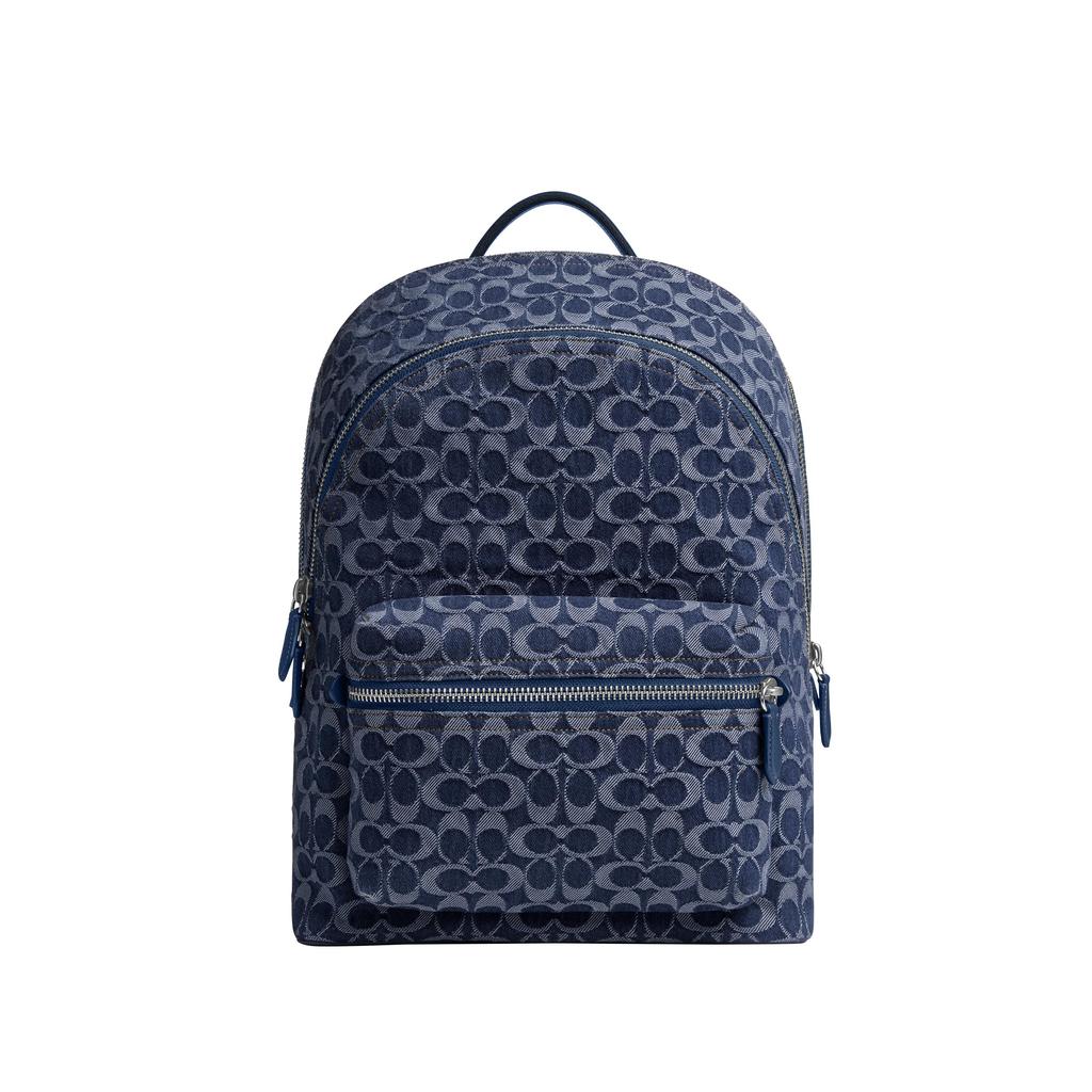 Coach Charter Backpack in Signature Denim