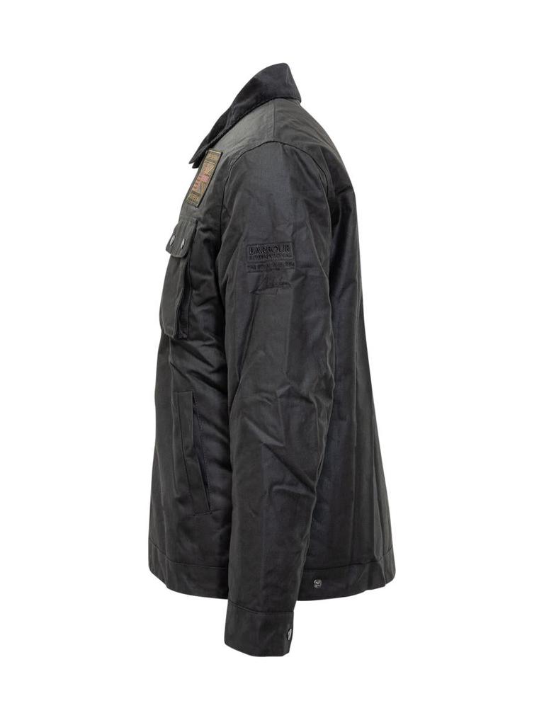 Shop Barbour International Barbour Jacket Black Steve Mcqueen on
