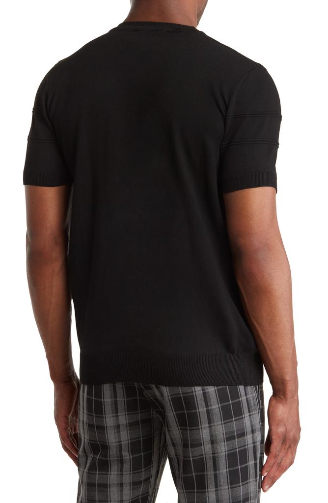 TR Premium Short Sleeve Textured V-Neck T-Shirt