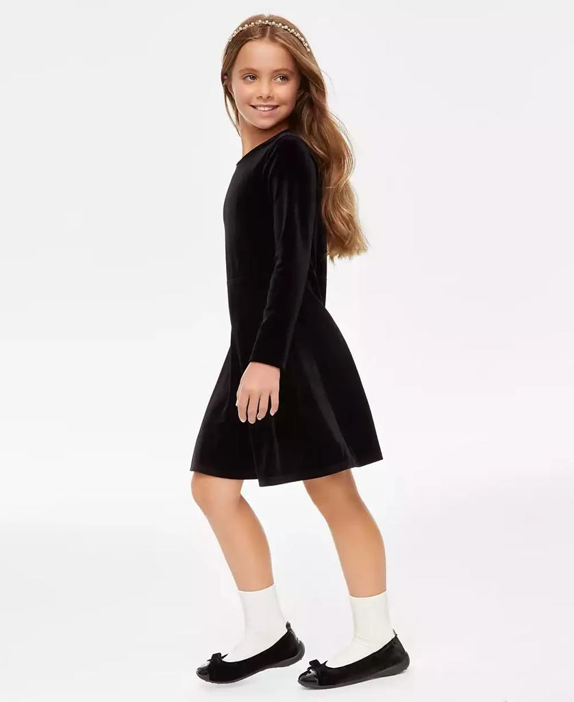INC International Little & Big Girls Mommy & Me Velvet Dress, Created for Macy's 3