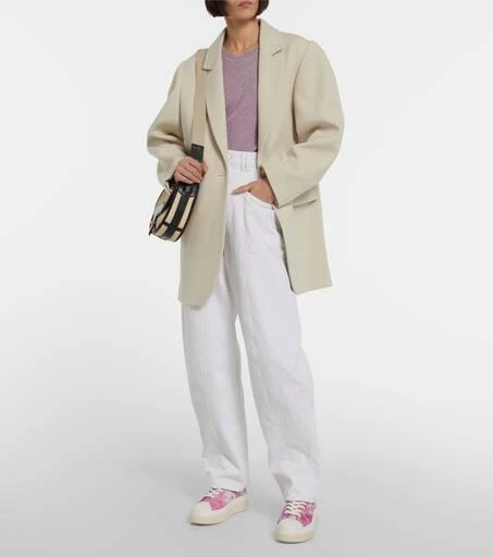 Isabel Marant Austin printed high-top sneakers 2