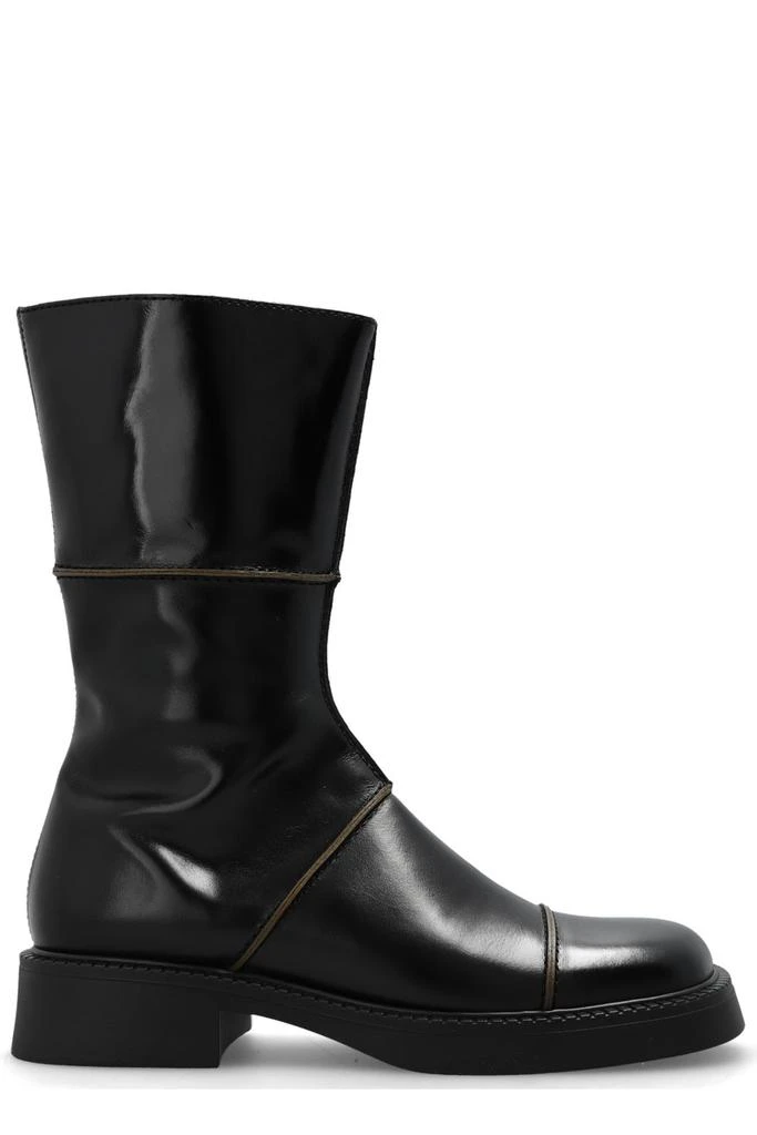MIISTA Miista Dahlia Square-Toe Ankle Boots 1