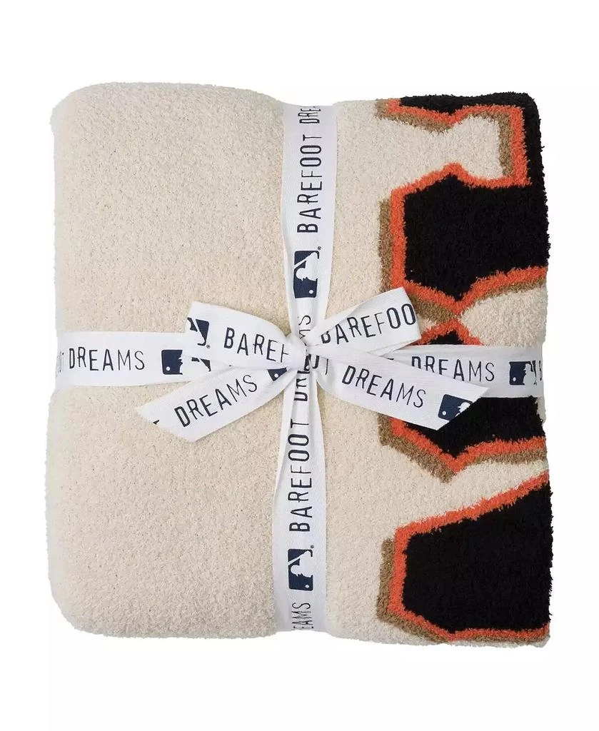 Barefoot Dreams San Francisco Giants 54" x 72" Cozy Chic Throw 3