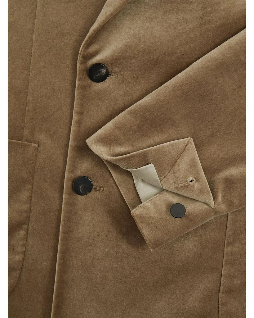 REISS Royale Velvet Regular Fit Double Breasted Peak Lapel Blazer 5