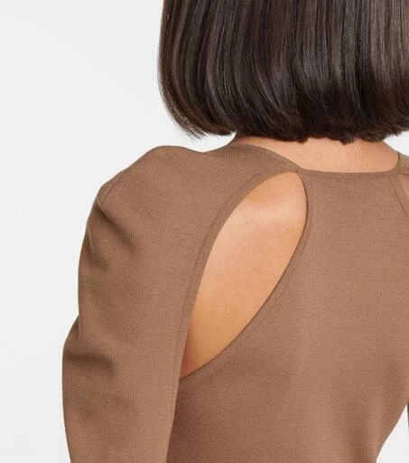 Zeynep Arçay Cutout knit bodysuit 5