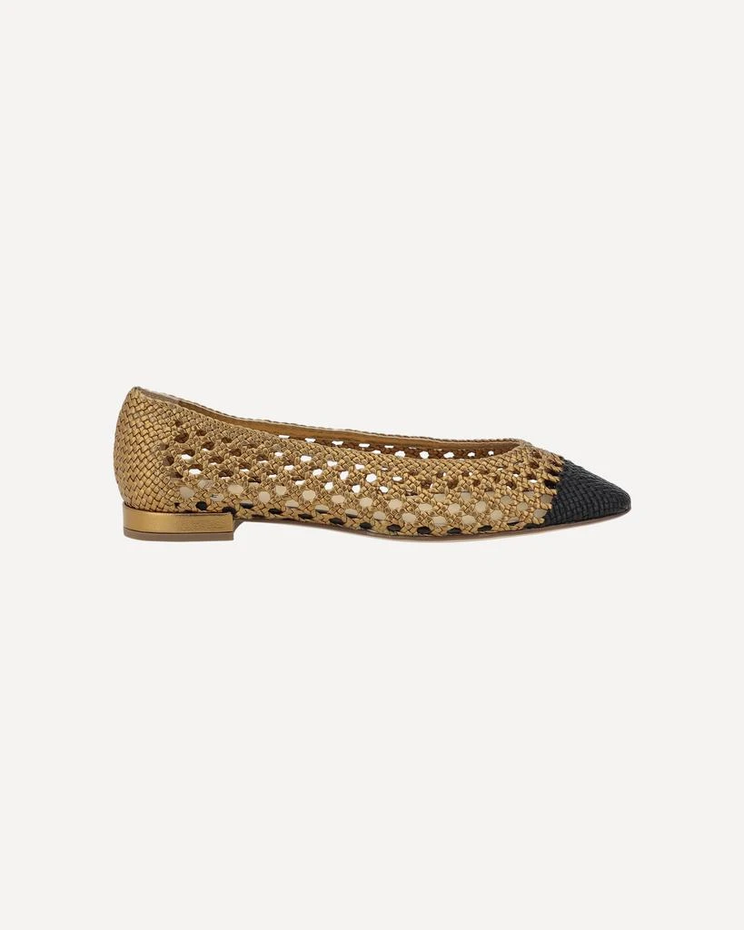 FRANCESCO RUSSO Woven Ballerinas 3