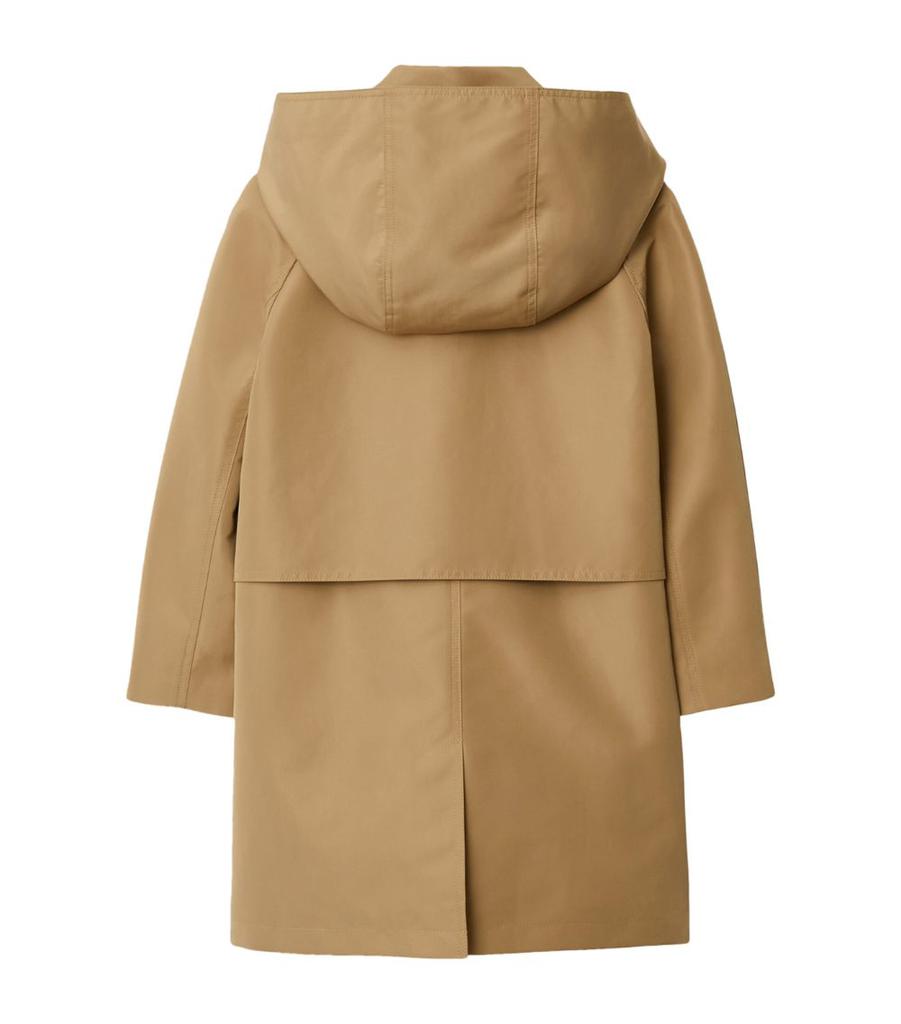 Burberry Kids Hooded Trench Coat (3-14 Years)