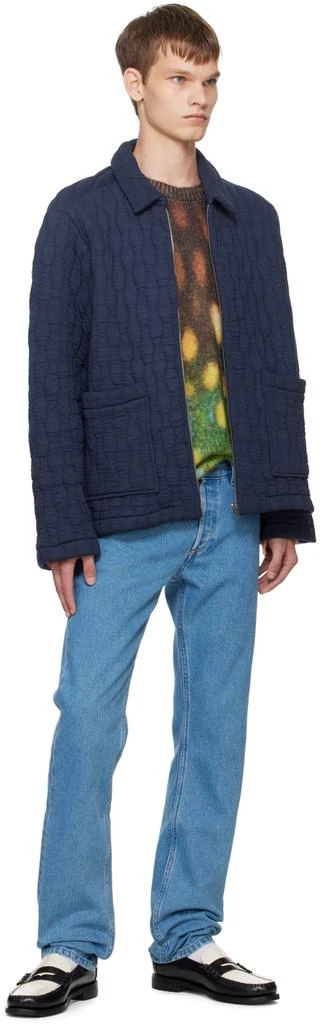 A.P.C. Multicolor Tame Impala Edition Rocker Sweater 4