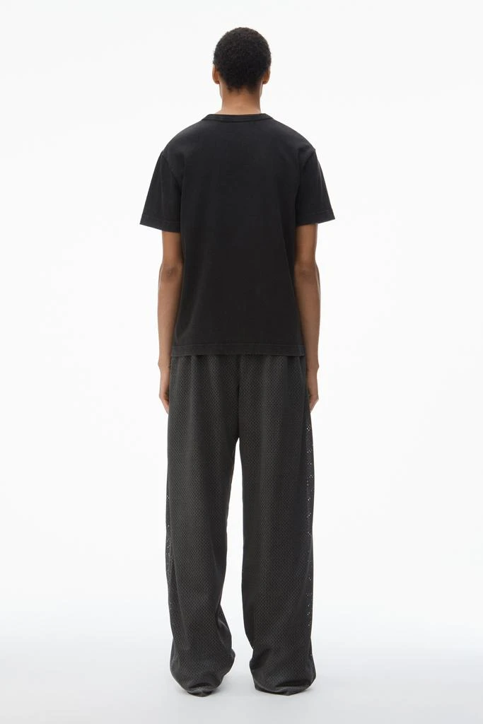 Alexander Wang UNISEX ACID WASH TEE IN HIGH TWIST JERSEYÂ 4
