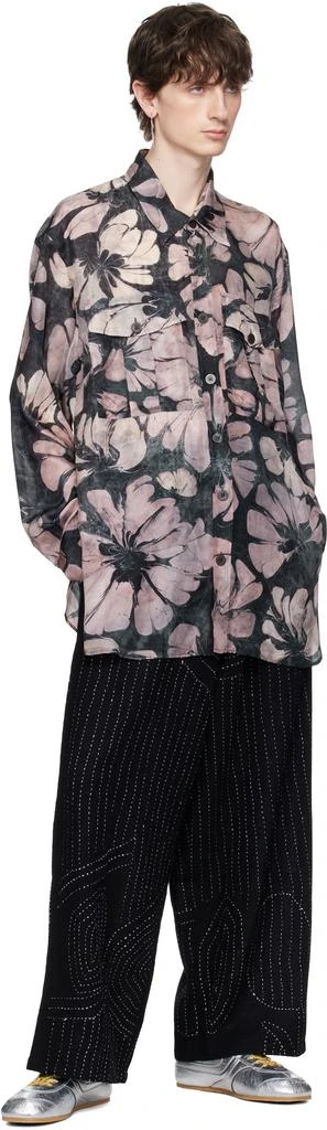 Perks and Mini Silver Rough Gesture Frame Single Earring 4