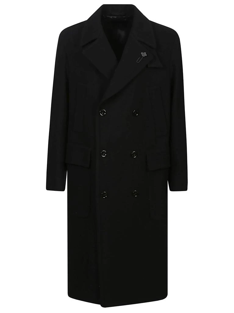 LARDINI Lardini Double-Breasted Tailored Coat 1
