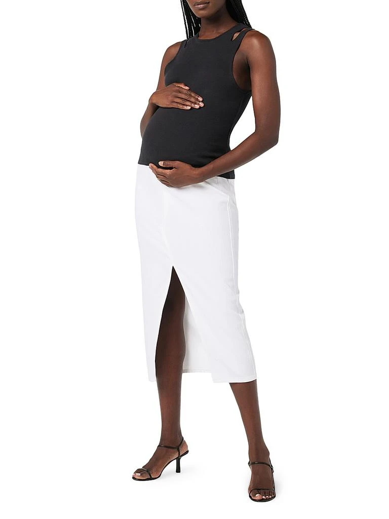 Hudson Maternity Denim Maxi Skirt 2