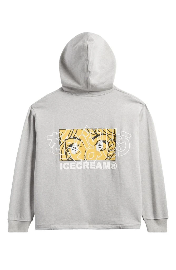 Icecream These Eyes Crop Pullover Hoodie 7