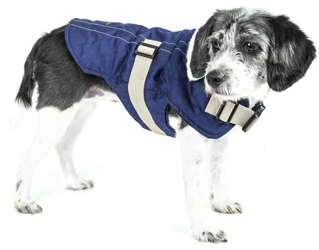 Touchdog Touchdog  Original Sherpa-Bark Designer Fashion Dog Coat 2