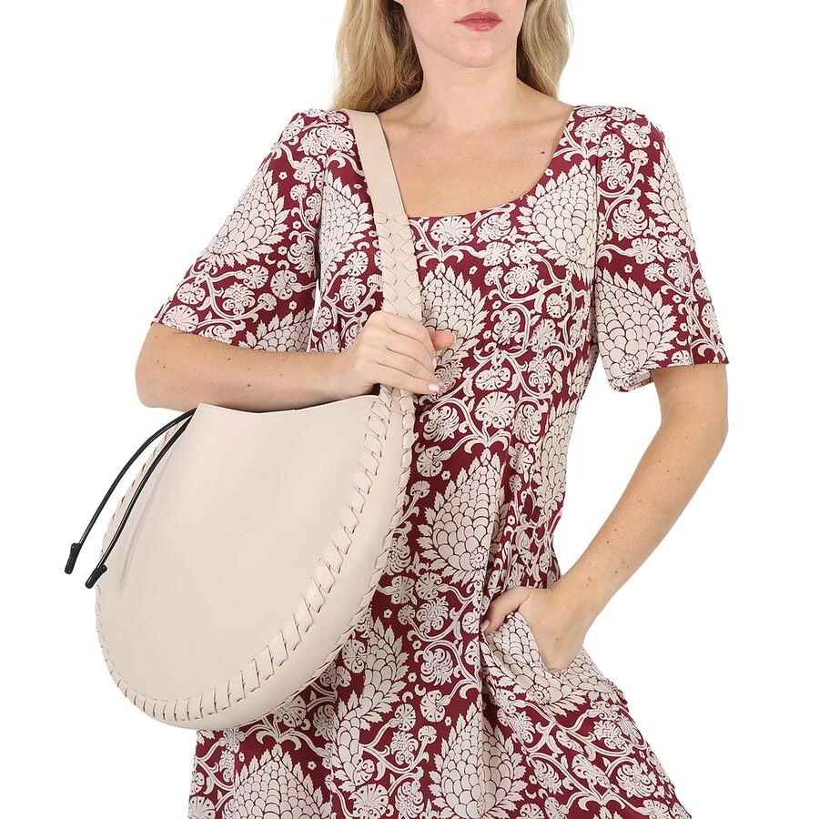 Chloé Large Mate Hobo Bag In Beige 2