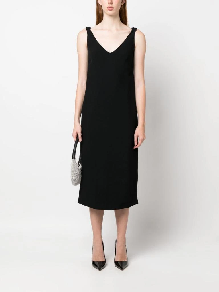 N°21 V NECK PENCIL MIDI DRESS 5