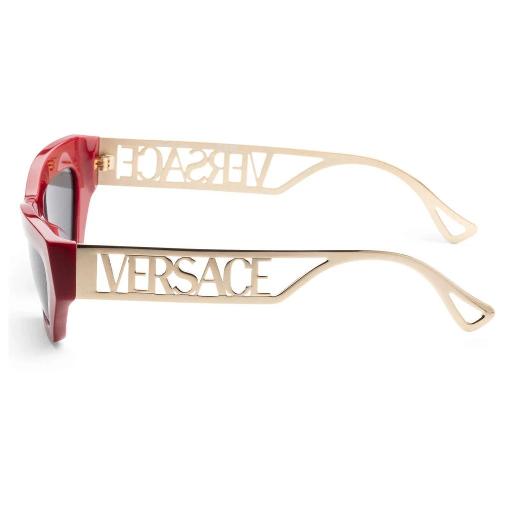 Versace Versace Women's Red Irregular Sunglasses 2