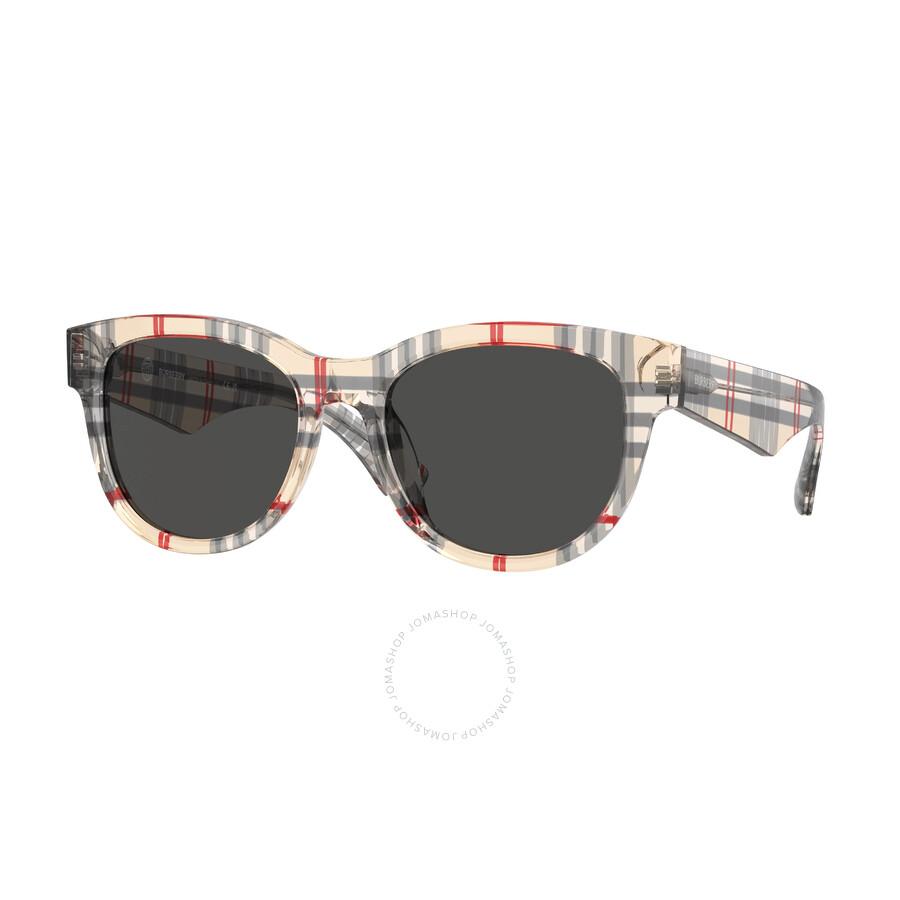 Burberry Dark Grey Square Ladies Sunglasses BE4432U 412287 54