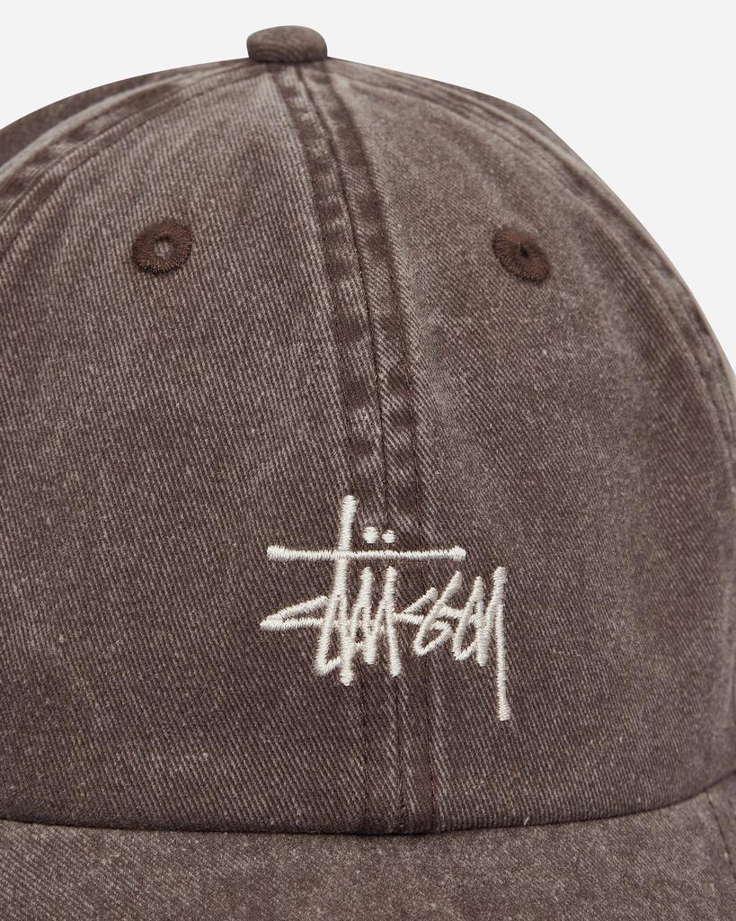 STUSSY Washed Basic Low Pro Cap Mocha - Hats - Compare