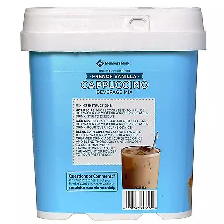 Member's Mark Member's Mark French Vanilla Cappuccino Beverage Mix, 48 oz.