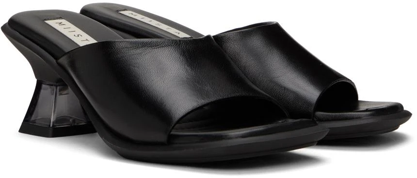 MIISTA Black Synthia Heeled Sandals 4