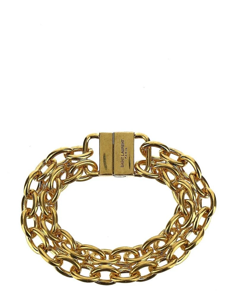 Saint Laurent Gold-Tone Bracelet 1