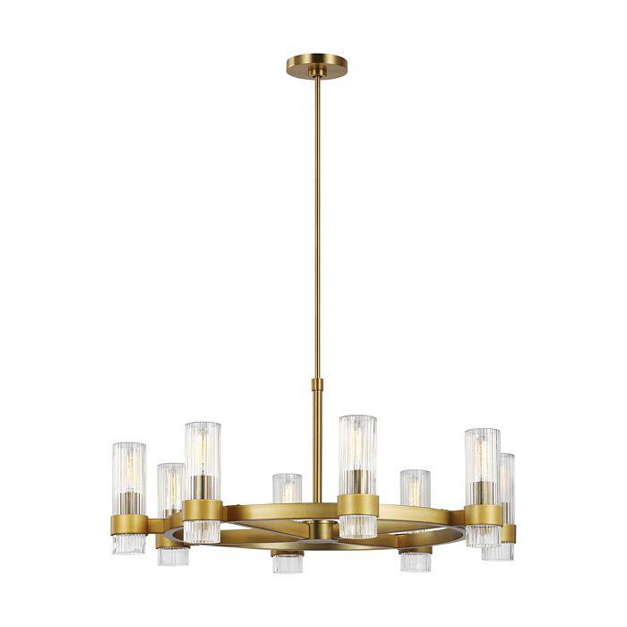 C&M by Chapman and Myers Chapman & Myers Geneva 8 Light Chandelier