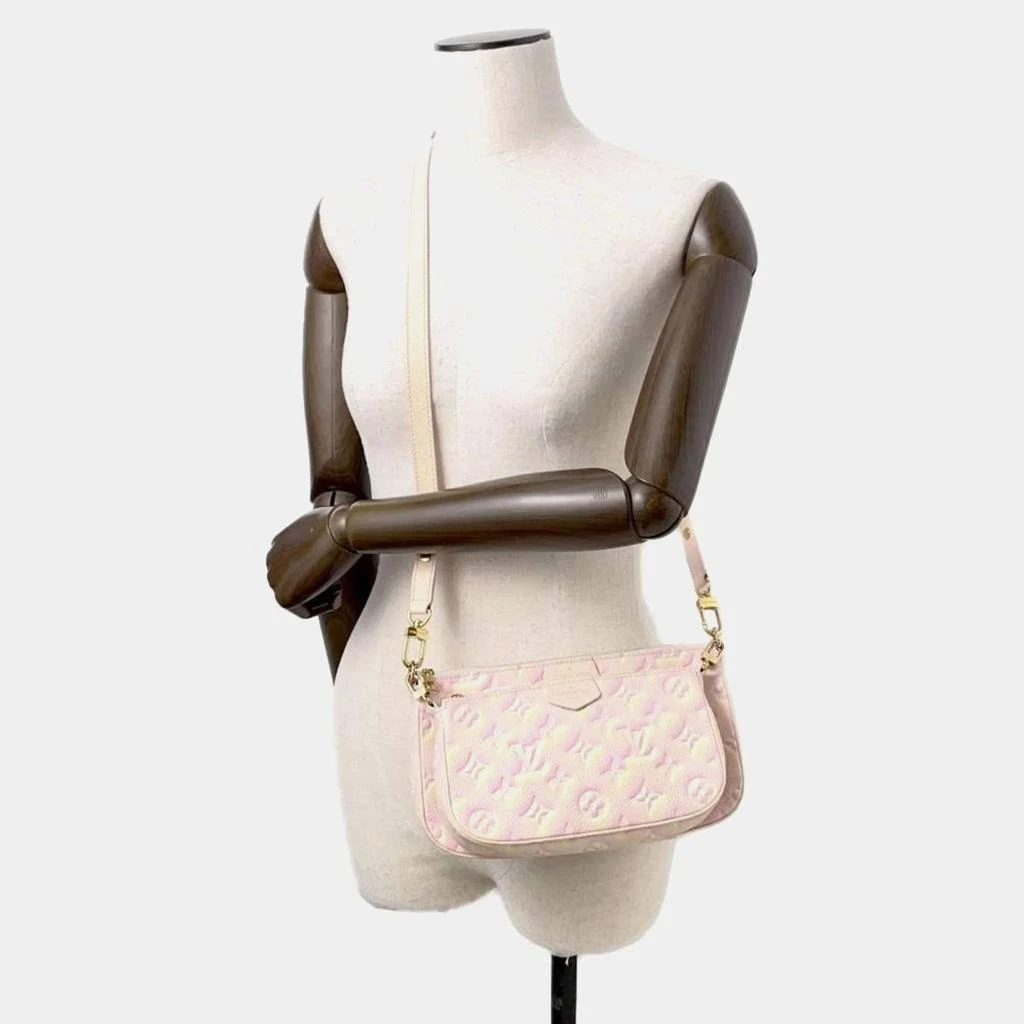 Louis Vuitton Louis Vuitton Pink Monogram Empreinte Multi Pochette Accessoires Shoulder Bag 2