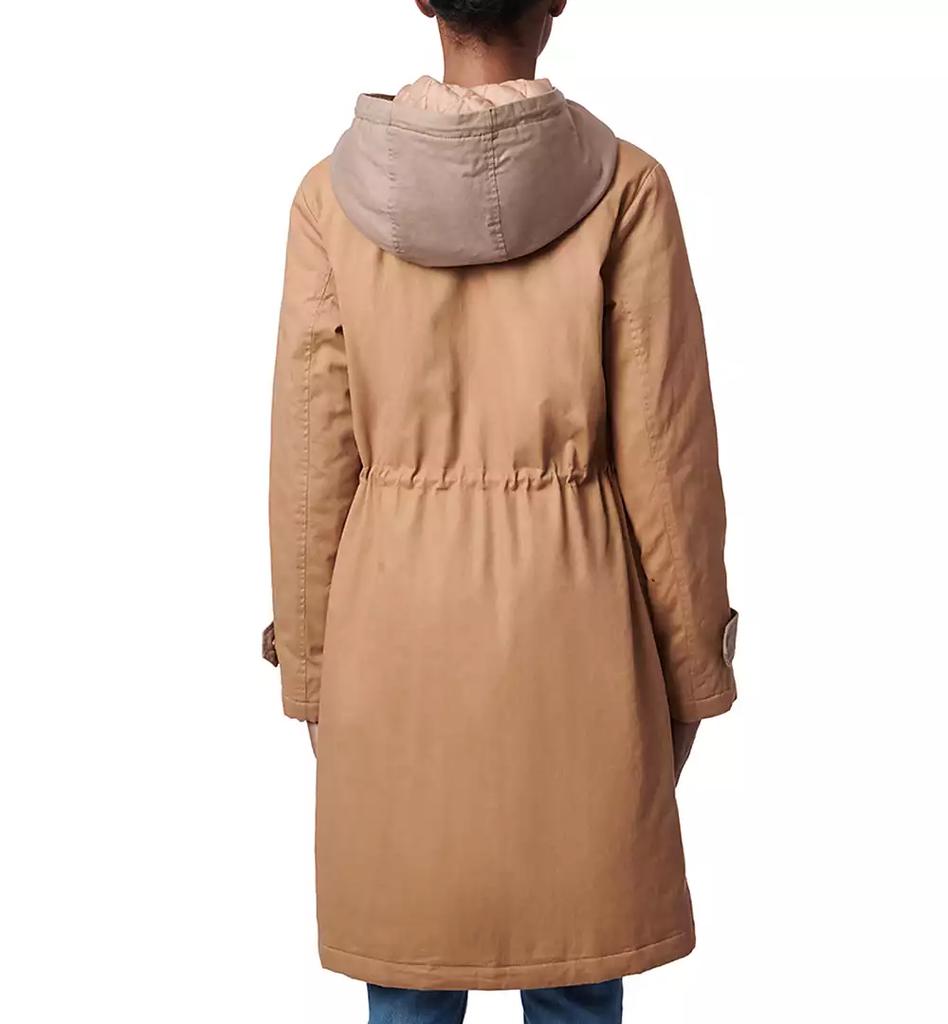 Collection B Juniors Long Hooded Parka Coat