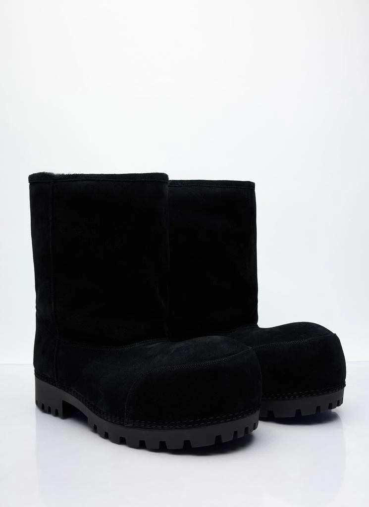 Balenciaga Alaska Faux-Fur High Boots 3