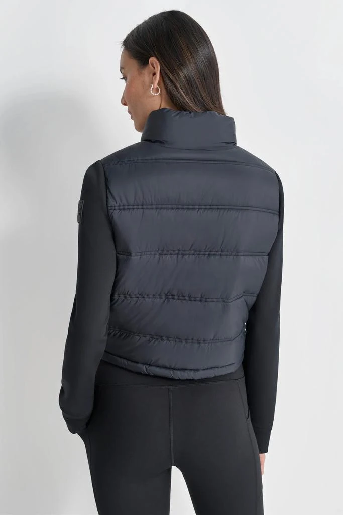DKNY CROPPED SCUBA PUFFER 2