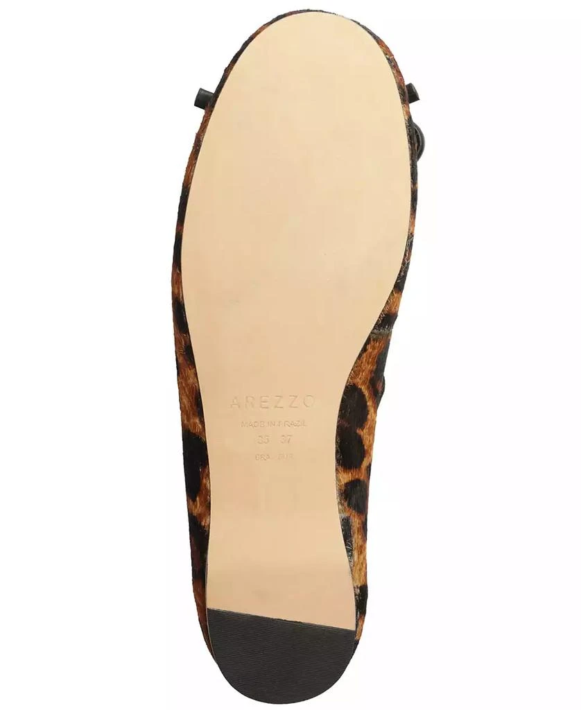 Arezzo Women's Elis Studded Leopard Ballet Flats 2
