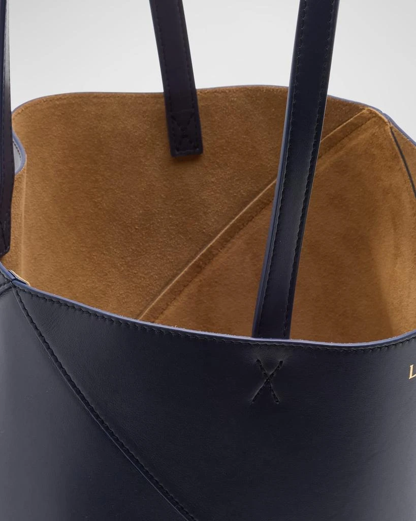 Loewe Puzzle Fold Medium Tote Bag in Shiny Leather 4