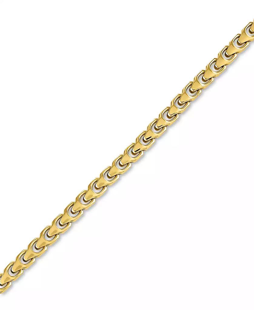 Bulova Gold-Tone Stainless Steel Link Bracelet