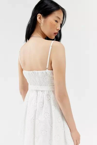 Kiss The Sky Kiss The Sky Pearl Eyelet Mini Dress 5