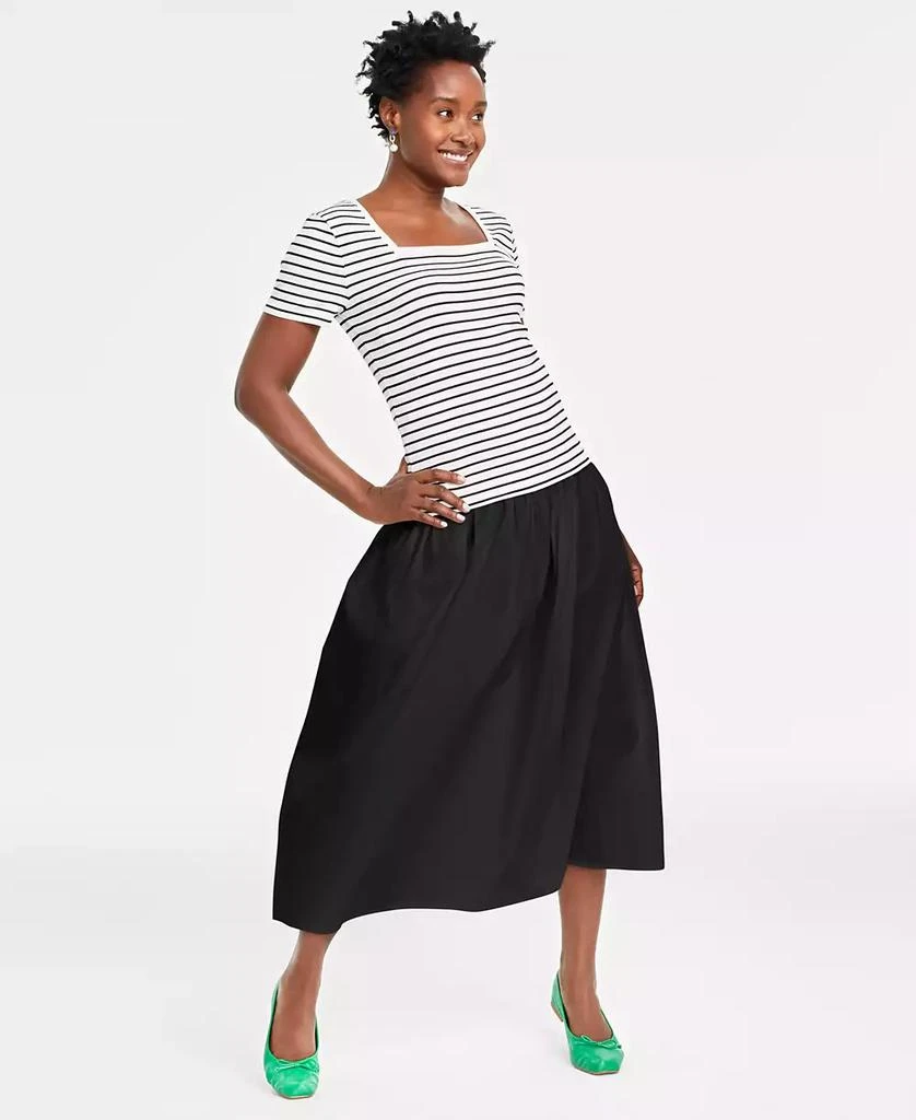 On 34th Women's Knit Square-Neck Top, Created for Macy's 3