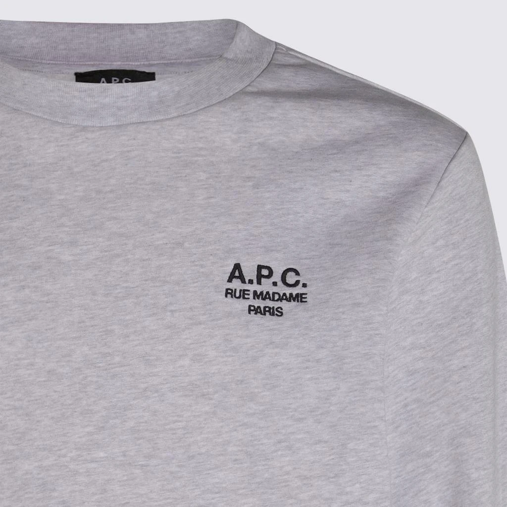A.P.C. A.P.C. Light Grey Cotton Sweatshirt 3