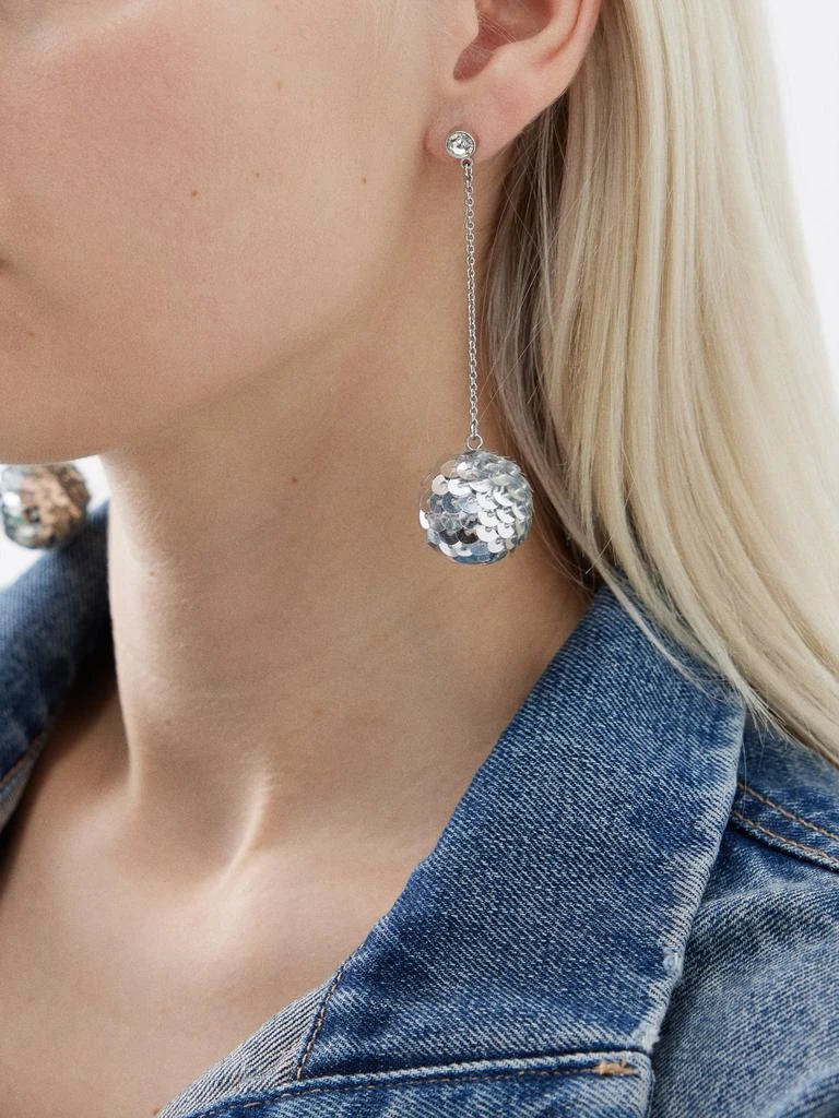Roxanne Assoulin Sequin-embellished earrings 1