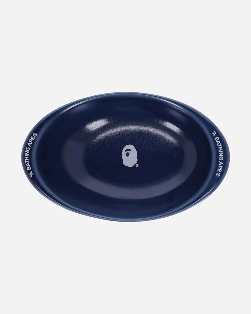 A Bathing Ape Hasamiyaki Oval Plate Navy 3