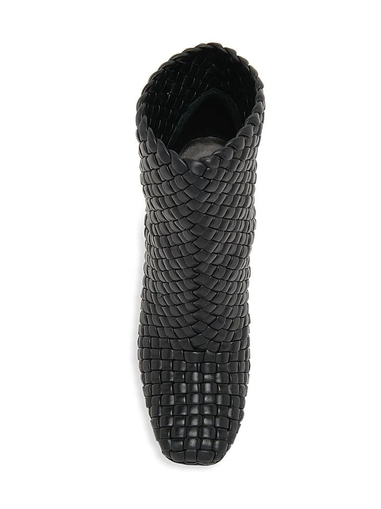Bottega Veneta Woven Leather Ankle Boots 5