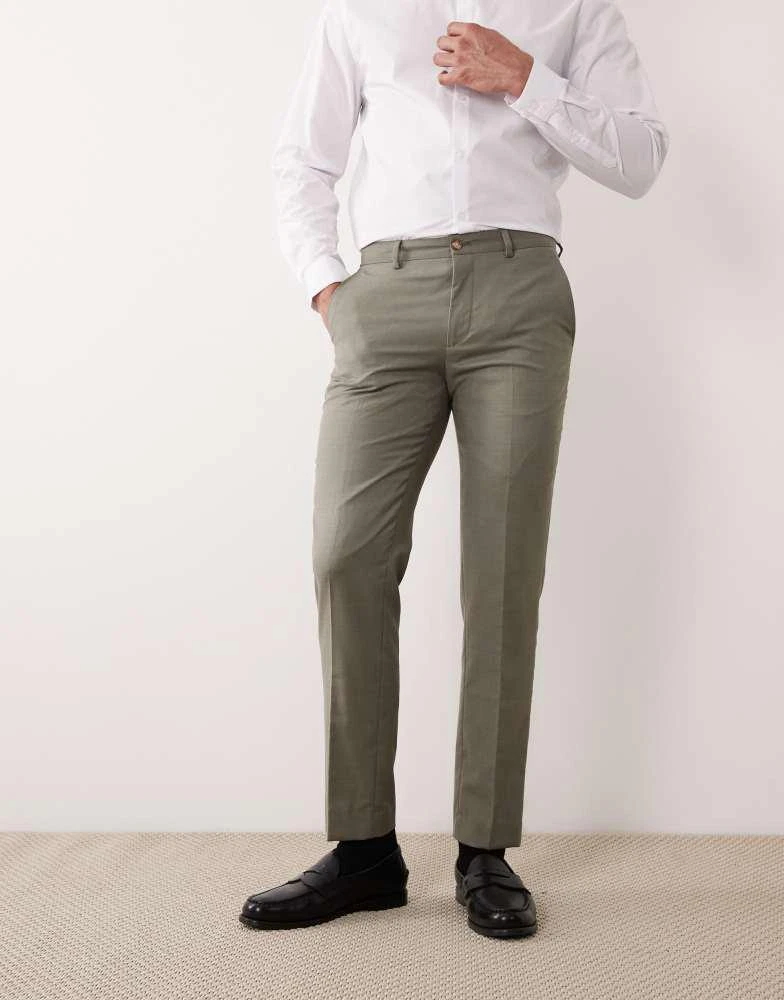 Jack
Jones Jack
Jones slim fit suit trousers in sage green 2