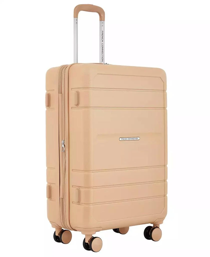 French Connection Saint Martin 4 Piece Hardside Luggage Set 4in1 CUP/USB/USB-C/PHONE HOLDER 17