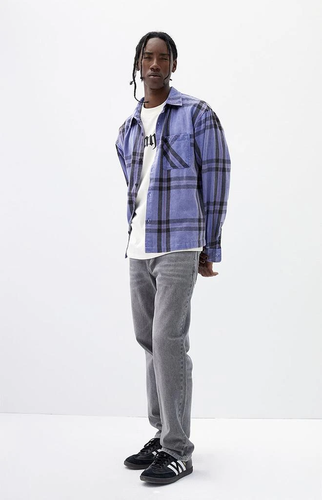 PacSun Gray Wash Straight Jeans 6