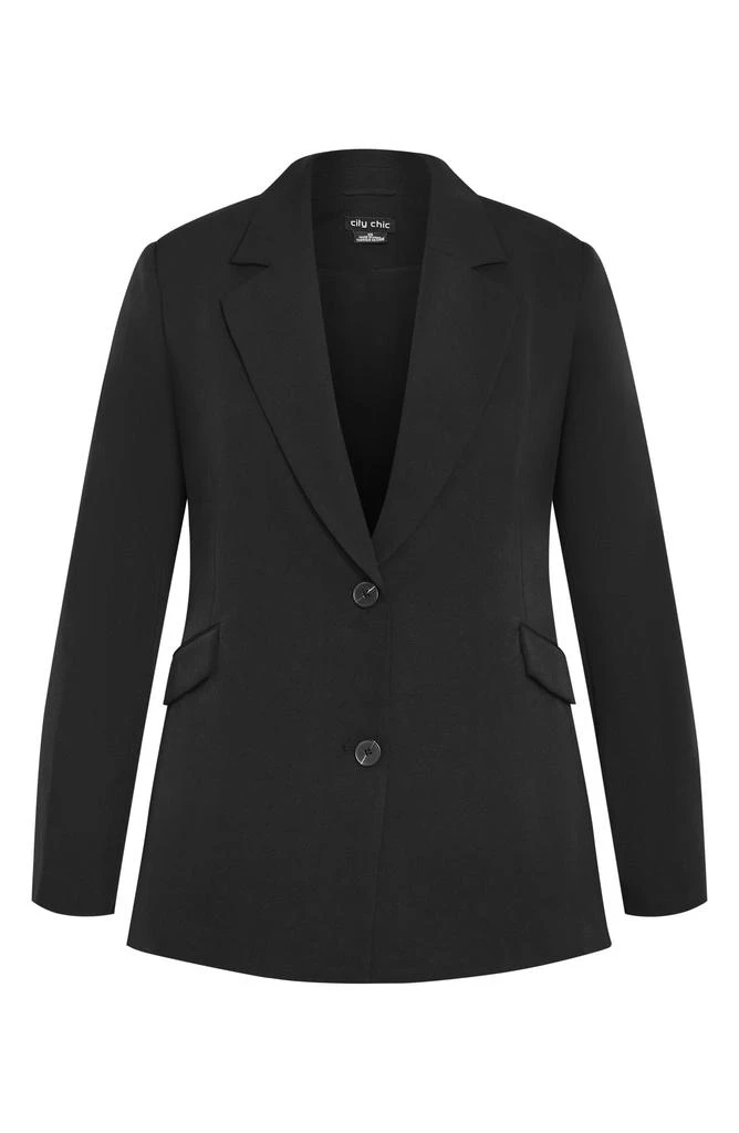 City Chic Yazmin Stretch Blazer 4