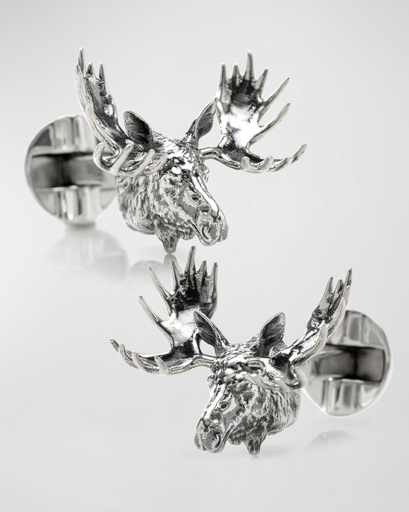 Cufflinks Inc. Men's Moose Head Cufflinks