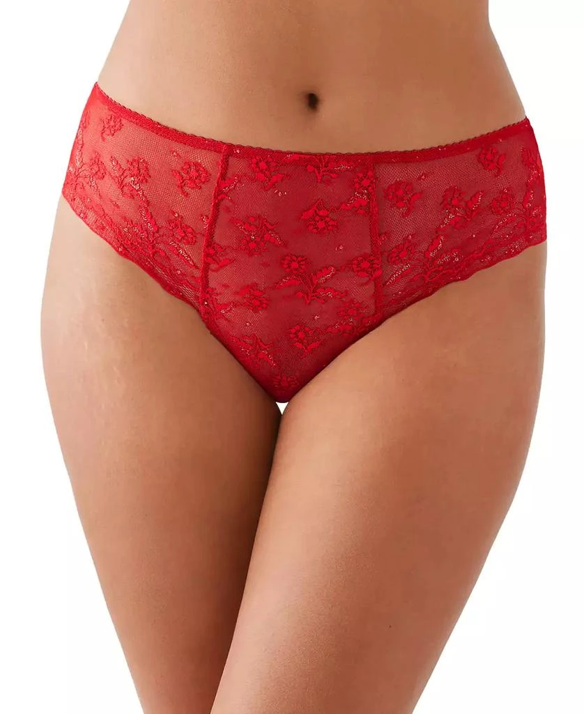 Wacoal Women's Lifted In Luxury Lace Hipster Underwear 845433 1