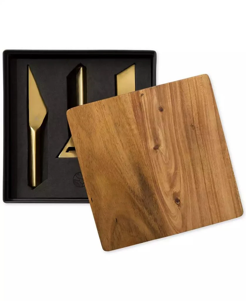 Rabbit Cheese Board & Knives 4-Pc. Set 5