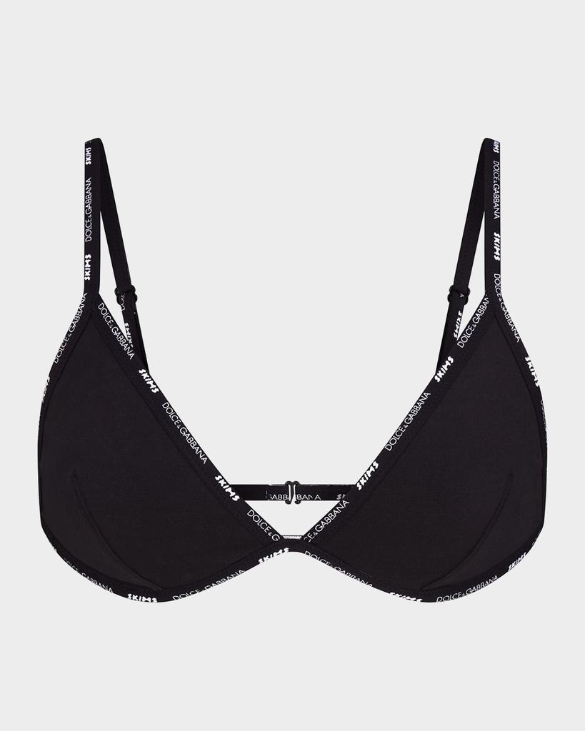 【関税＆送料込み】Dolce & Gabbana Soft Cup Triangle Bra Dolce & Gabbana Soft Cup Triangle Bra | italist
